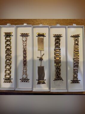 5 My Pretty Straps Apple band bundle size: 38MM-40MM-41MM-42MM  Series 10 & 11